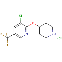 3-Chloro-2-(piperidin-4-yloxy)-5-trifluoromethyl-pyridine hydrochloride