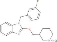 1-(3-Fluoro-benzyl)-2-(piperidin-3-ylmethoxy)-1H-benzoimidazole hydrochloride