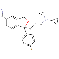 (S)-1-[3-(Cyclopropyl-methyl-amino)-propyl]-1-(4-fluoro-phenyl)-1,3-dihydro-isobenzofuran-5-carb...