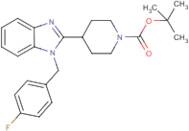 4-[1-(4-Fluoro-benzyl)-1H-benzoimidazol-2-yl]-piperidine-1-carboxylic acid tert-butyl ester