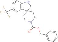 Benzyl 5-(trifluoromethyl)spiro[1,2-dihydroindole-3,4'-piperidine]-1'-carboxylate