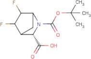 (3S)-2-(tert-Butoxycarbonyl)-5,6-difluoro-2-azabicyclo[2.2.1]heptane-3-carboxylic acid