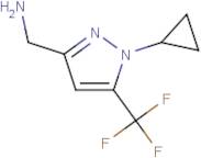 3-(Aminomethyl)-1-(cyclopropyl)-5-(trifluoromethyl)-1H-pyrazole