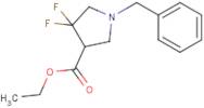 Ethyl 1-benzyl-4,4-difluoropyrrolidine-3-carboxylate