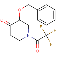 3-(Benzyloxy)-1-(2,2,2-trifluoroacetyl)piperidin-4-one