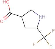 5-(Trifluoromethyl)pyrrolidine-3-carboxylic acid