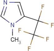 1-Methyl-5-(pentafluoroethyl)-1H-imidazole