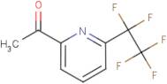 1-[6-(Pentafluoroethyl)pyridin-2-yl]ethanone