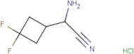 2-Amino-2-(3,3-Difluorocyclobutyl)acetonitrile hydrochloride