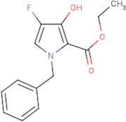 Ethyl 1-Benzyl-3-Hydroxy-4-Fluoro-1H-Pyrrole-2-Carboxylate