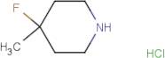 4-Fluoro-4-methylpiperidine hydrochloride