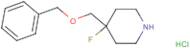 4-Fluoro-4-[(Benzyloxy)methyl]piperidine hydrochloride