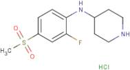N-[2-Fluoro-4-(methylsulphonyl)phenyl]piperidin-4-amine hydrochloride