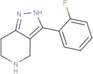 3-(2-Fluorophenyl)-4,5,6,7-tetrahydro-2H-pyrazolo[4,3-c]pyridine