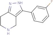 3-(3-Fluorophenyl)-4,5,6,7-tetrahydro-2H-pyrazolo[4,3-c]pyridine