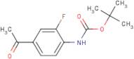 tert-Butyl (4-acetyl-2-fluorophenyl)carbamate