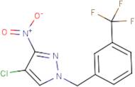 4-Chloro-3-nitro-1-[3-(trifluoromethyl)benzyl]-1H-pyrazole