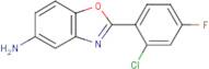 2-(2-Chloro-4-fluorophenyl)-1,3-benzoxazol-5-amine