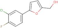 [5-(3-Chloro-4-fluorophenyl)furan-2-yl]methanol