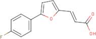 (2E)-3-[5-(4-Fluorophenyl)furan-2-yl]prop-2-enoic acid