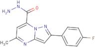 2-(4-Fluorophenyl)-5-methylpyrazolo[1,5-a]pyrimidine-7-carbohydrazide