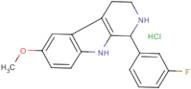 1-(3-Fluorophenyl)-6-methoxy-2,3,4,9-tetrahydro-1H-b-carboline hydrochloride