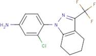 3-Chloro-4-[3-(trifluoromethyl)-4,5,6,7-tetrahydro-1H-indazol-1-yl]aniline