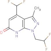 1-(2,2-Difluoroethyl)-4-(difluoromethyl)-3-methyl-1,7-dihydro-6H-pyrazolo[3,4-b]pyridin-6-one