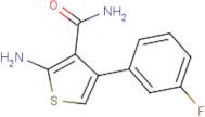 2-Amino-4-(3-fluorophenyl)thiophene-3-carboxamide