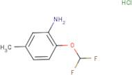 2-(Difluoromethoxy)-5-methylaniline hydrochloride