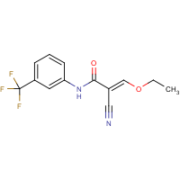 (2E)-2-Cyano-3-ethoxy-N-[3-(trifluoromethyl)phenyl]prop-2-enamide