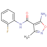 5-Amino-N-(2-fluorophenyl)-3-methyl-1,2-oxazole-4-carboxamide