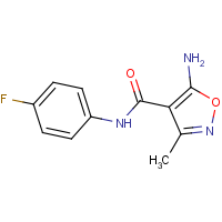 5-Amino-N-(4-fluorophenyl)-3-methyl-1,2-oxazole-4-carboxamide