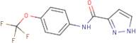 N-[4-(Trifluoromethoxy)phenyl]-1H-pyrazole-3-carboxamide