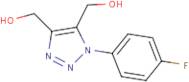 [1-(4-Fluorophenyl)-1H-1,2,3-triazole-4,5-diyl]dimethanol