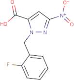 1-(2-Fluorobenzyl)-3-nitro-1H-pyrazole-5-carboxylic acid