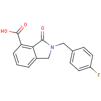 2-(4-Fluorobenzyl)-3-oxo-2,3-dihydro-1H-isoindole-4-carboxylic acid