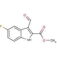 Methyl 5-fluoro-3-formyl-1H-indole-2-carboxylate