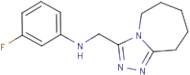 3-Fluoro-N-(6,7,8,9-tetrahydro-5H-[1,2,4]triazolo[4,3-a]azepin-3-ylmethyl)aniline