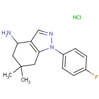 1-(4-Fluorophenyl)-6,6-dimethyl-4,5,6,7-tetrahydro-1H-indazol-4-amine hydrochloride