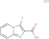 3-Fluoroimidazo[1,2-a]pyridine-2-carboxylic acid hydrochloride