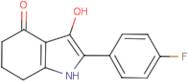 2-(4-Fluorophenyl)-3-hydroxy-1,5,6,7-tetrahydro-4H-indol-4-one