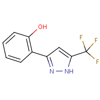 2-[5-(Trifluoromethyl)-1H-pyrazol-3-yl]phenol