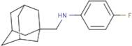 4-Fluoro-N-(tricyclo[3.3.1.13,7]dec-1-ylmethyl)aniline