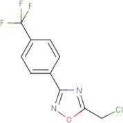 5-(Chloromethyl)-3-[4-(trifluoromethyl)phenyl]-1,2,4-oxadiazole