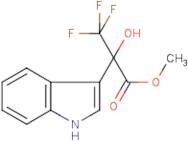 Methyl 3,3,3-trifluoro-2-hydroxy-2-(1H-indol-3-yl)propanoate