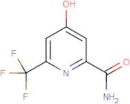 4-Hydroxy-6-(trifluoromethyl)pyridine-2-carboxamide