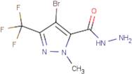 4-Bromo-1-methyl-3-(trifluoromethyl)-1H-pyrazole-5-carbohydrazide
