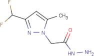 2-[3-(Difluoromethyl)-5-methyl-1H-pyrazol-1-yl]acetohydrazide