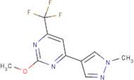 2-Methoxy-4-(1-methyl-1H-pyrazol-4-yl)-6-(trifluoromethyl)pyrimidine